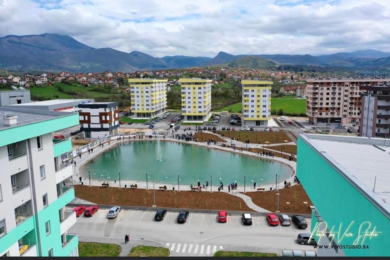 Athena Apartman Lukavica Esterno foto