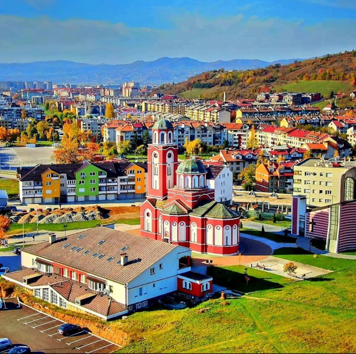 Athena Apartman Lukavica Esterno foto